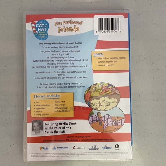 New kids dvds reading rainbow, cat in the hat, madeline & the jungle bunch 2 - Picture 9 of 9